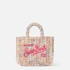 Wollhandtasche Mini Vanity mit mehrfarbigem Muster