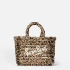 Wollhandtasche Mini Vanity mit mehrfarbigem Muster