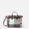 Wollhandtasche Mini Vanity mit Schottenmuster