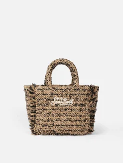 Wollhandtasche Mini Vanity mit mehrfarbigem Muster