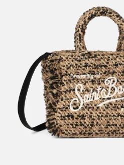 Wollhandtasche Mini Vanity mit mehrfarbigem Muster