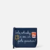Wollpochette Aline mit Sohle, Whiskey und Sei im Pole-Position-Druck | VACANZE DI NATALE SONDERAUSGABE